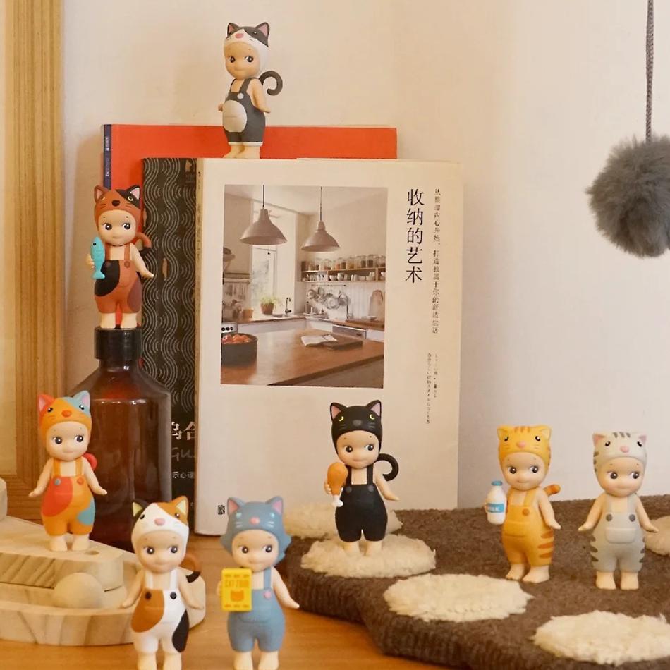 S Angel Little Angel Doll Cat Life Series Blind Box Doll Keychain Pendant Handmade Pendant Gifts