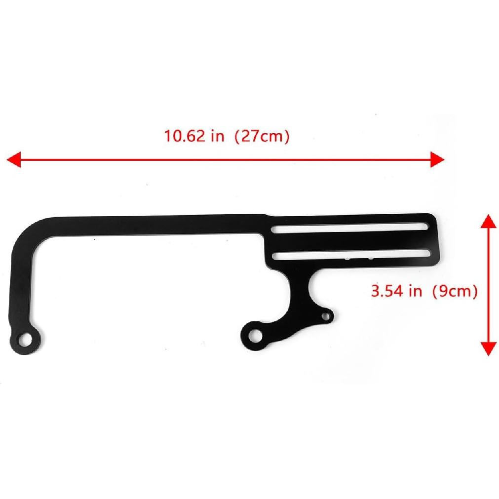 304147 EZ EFI Adjustable Throttle Cable Mount Kit For GM 700R4 And TH350 Automatic Transmissions - Durable Throttle Cable Bracket, Compatible With