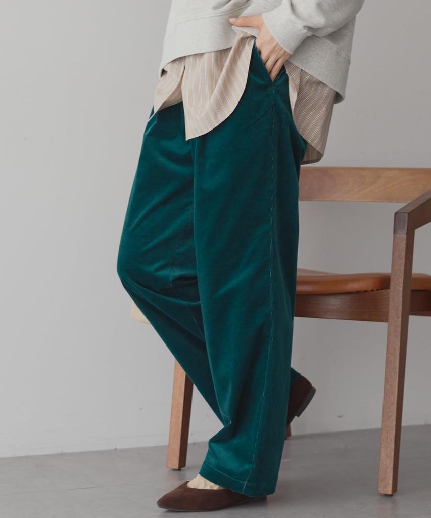 Color Call Easy Pants Green L