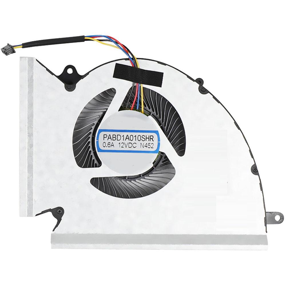 CPU Cooling Fan + GPU Fan For MSI GP76 GE76 MS-17K2 MS-17K3 PABD1A010SHR N452