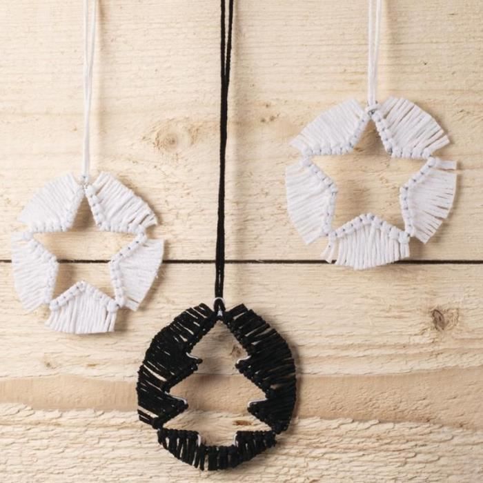 Formes à suspendre - Métal - Etoile - 7 x 8 cm - 3 pcs - Décoration créative