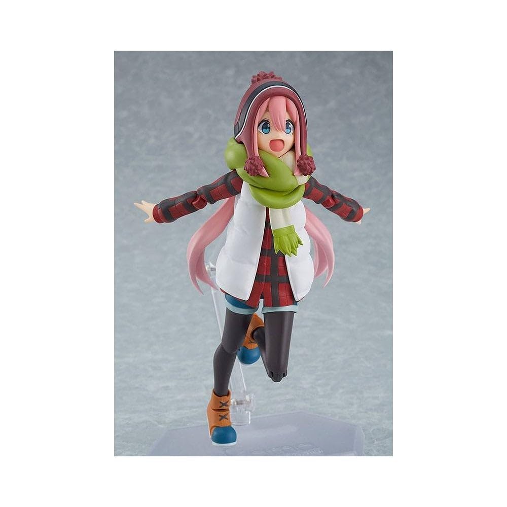 Figma Nadeshiko Kakamigahara bemalte bewegliche Figur Yurucamp Nicht maßstabsgetreues ABS und PVC