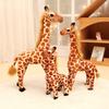 Kreativní simulační žirafa plyšové hračky jelen miminko plyšová panenka dětská panenka zoo