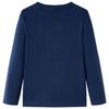Children's Long-sleeved T-shirt Mixed Navy Blue 92/104/116/128/140