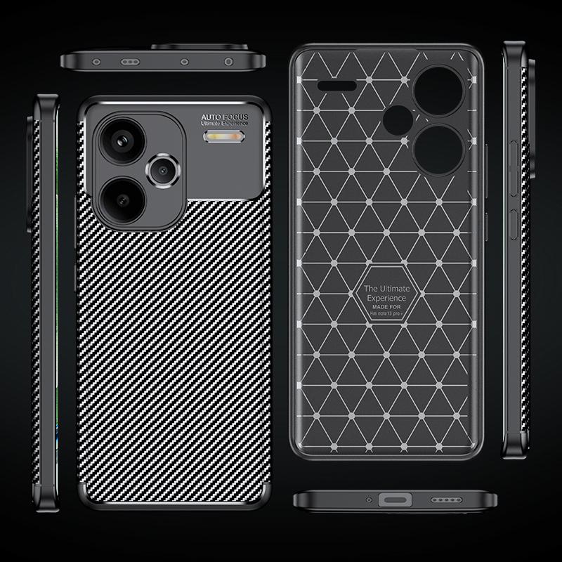 Für Redmi Note 13 Pro Plus Hülle Cover Xiaomi Redmi Note 13 Pro Plus Stoßfeste Bumper TPU Weiche Fundas Redmi Note 13 Pro Plus