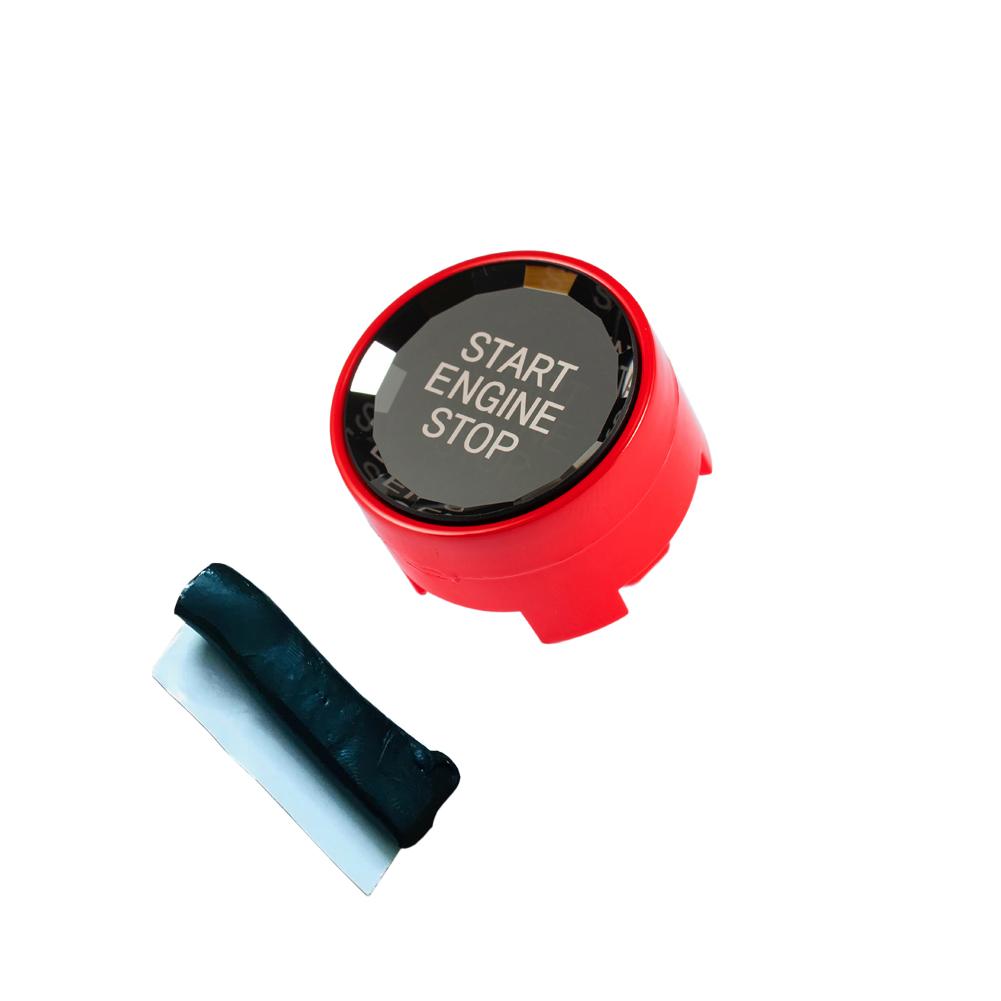 Buton de comutare a motorului de pornire și oprire cristal pentru BMW 1 2 3 4 5 6 7 X1 X5 X6 F22 F30 F10 F32 F01 F15 G30 G31 G11 G12 G01