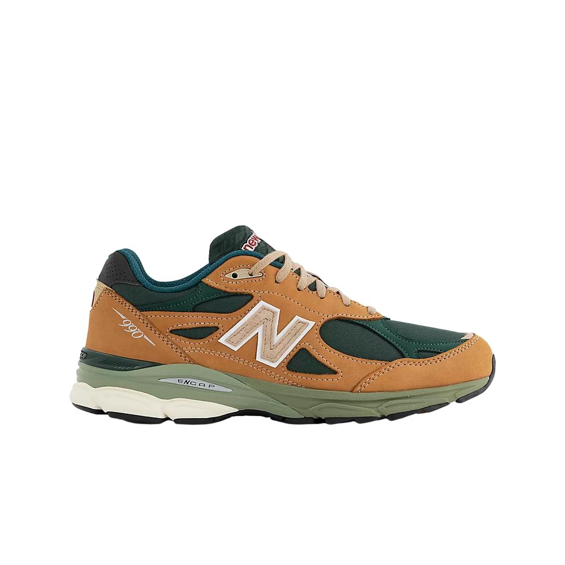 

Мужские кроссовки New Balance 990v3 Made in USA Tan Green M990WG3