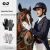 Atmungsaktive Herren-Handschuhe mit Eisseiden-Gefühl und Touchscreen-Funktion - Rutschfest & Abriebfest für Sommerliches Radfahren, Autofahren und Reitsport.