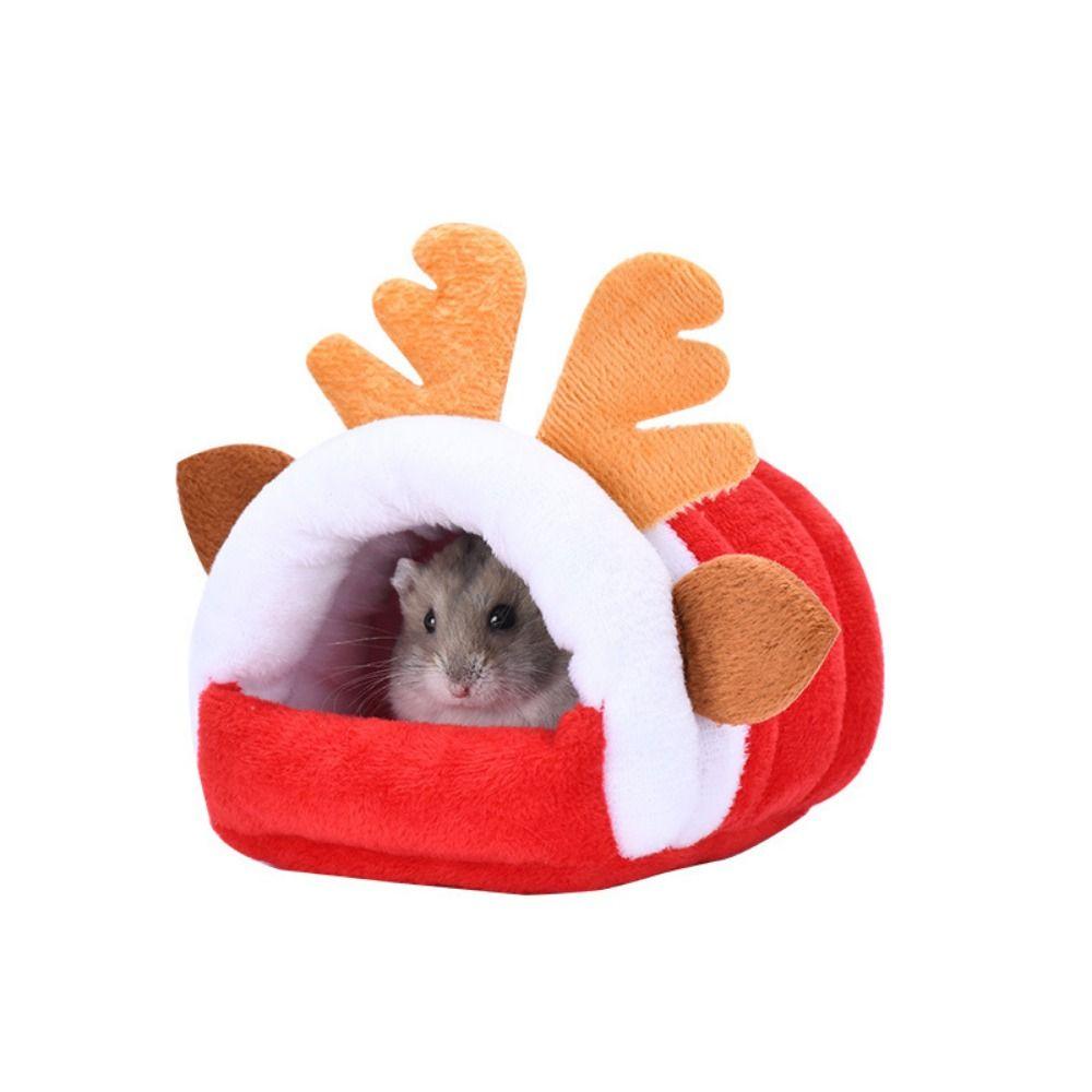 Cartoon Hanging Hamster Hammock Cute Hamster Cotton House Plush Hamster Sleeping Bag Spring