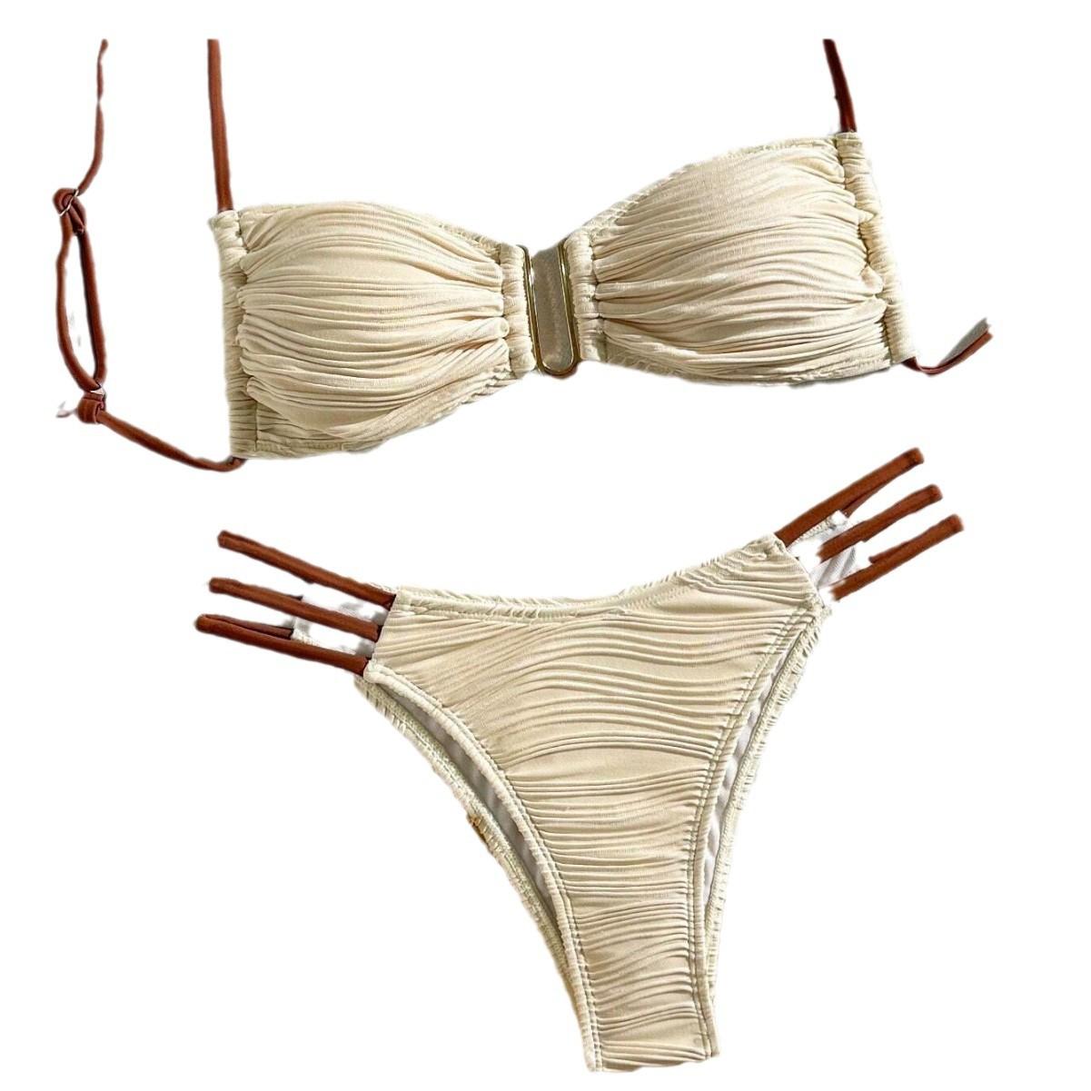 Bikini Swimsuit Sexy Comfortable 3 Piece Women s Swimwear Two Piece Set KTY S