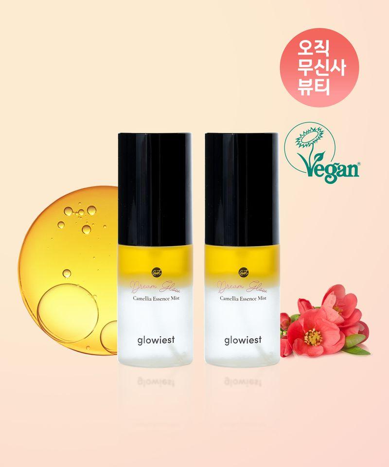 [Exclusive Special Set] Dream Glow Camellia Essence Water Glow Mist 35ml x 2