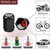 4Pcs Volkswagen Alloy Tire Valve Caps Cores Dustproof Anti-leak Covers For VW Golf GTI Polo Passat T-ROC Jetta Car Tire Modify