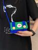 Mario Knit Mini Bag For Girls With Cartoon Phone Pocket Soft Wool Material For Daily Use