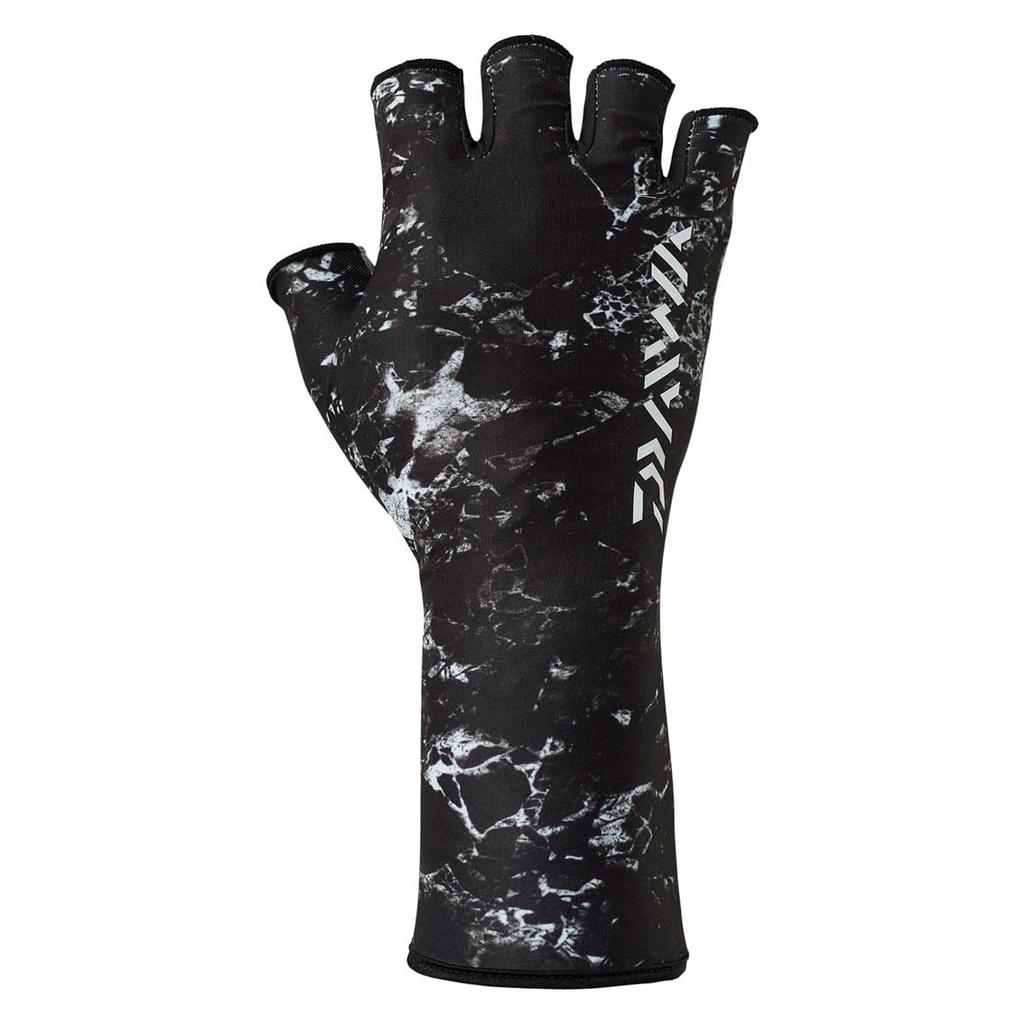 Daiwa Real Fit Glove II Marble Black L 25DG-6625