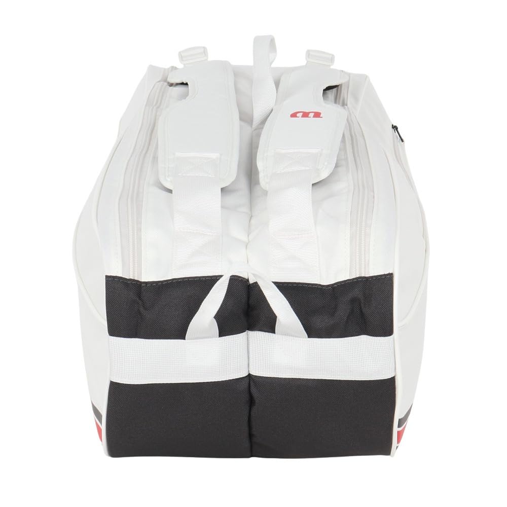Wilson TEAM J 6PK WHITE Tennis Bag/Case (WR8050201001)