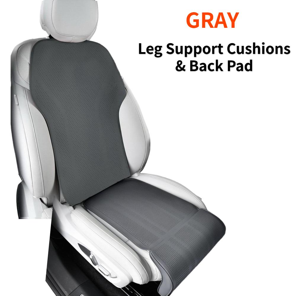 Universal Car Seat Extended Footrest Driver and Passenger Leg Rest Car Seat Cover Breathable Non-slip Cars Seats Cover