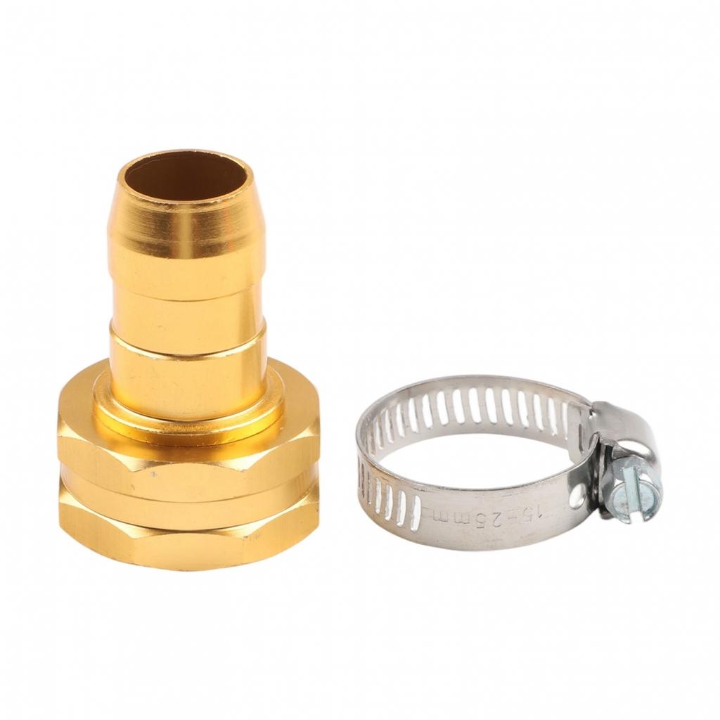1set 0f 3/4 Inch Garden Brass Mender End Repair Kit Hose Connector Male Female