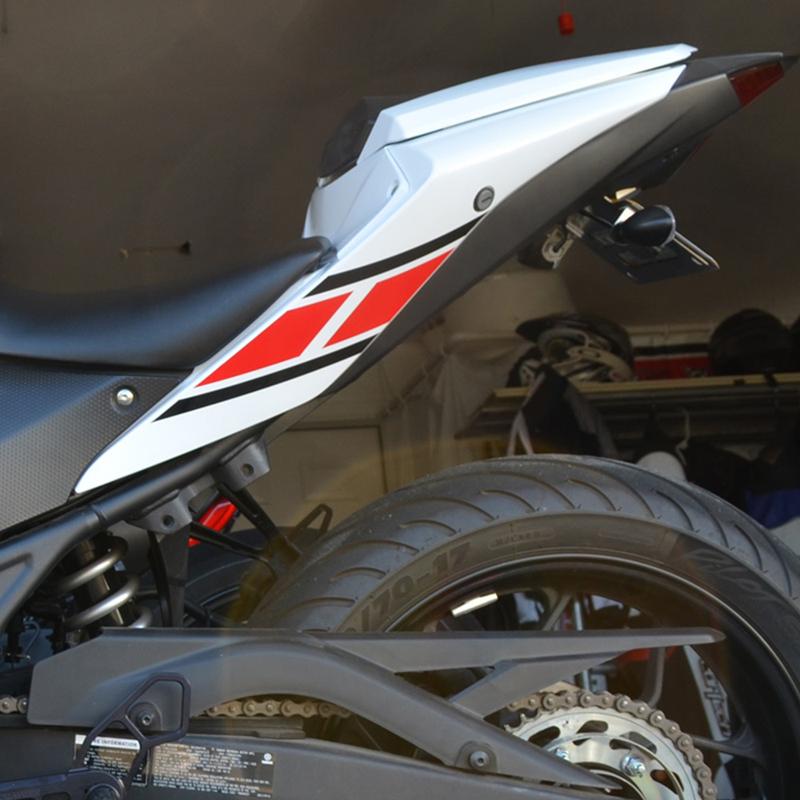 Rear Seat Tail Cover For YAMAHA YZFR25 YZFR3 2013 - 2024 Rear Passenger Pillion Seat Cover Fairing Cowl YZF R25 R3 2018
