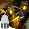 1/4PCS Rechargeable Night Lights LED Solar Candles Light Flameless for Wedding Party Garden Decoration Outdoor Waterproof Lamp
