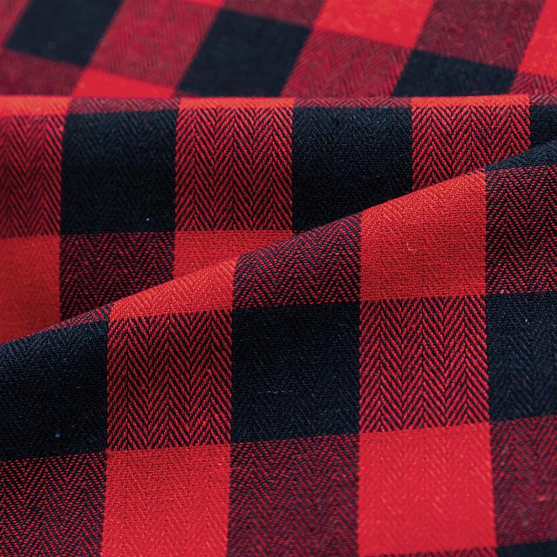 

Кружевные шторы Клетчатые Маленькие шторы Кухонные шторы Рождественские Красные Клетчатые шторы 130*41 красный