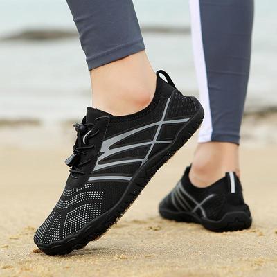 Atmungsaktive Wasserschuhe Unisex Schnelltrocknend Leichtgewicht Watschuhe Sneakers Rutschfeste Weiche Sohle Wasserschuhe für Strand Schwimmen Tauchen Surfen