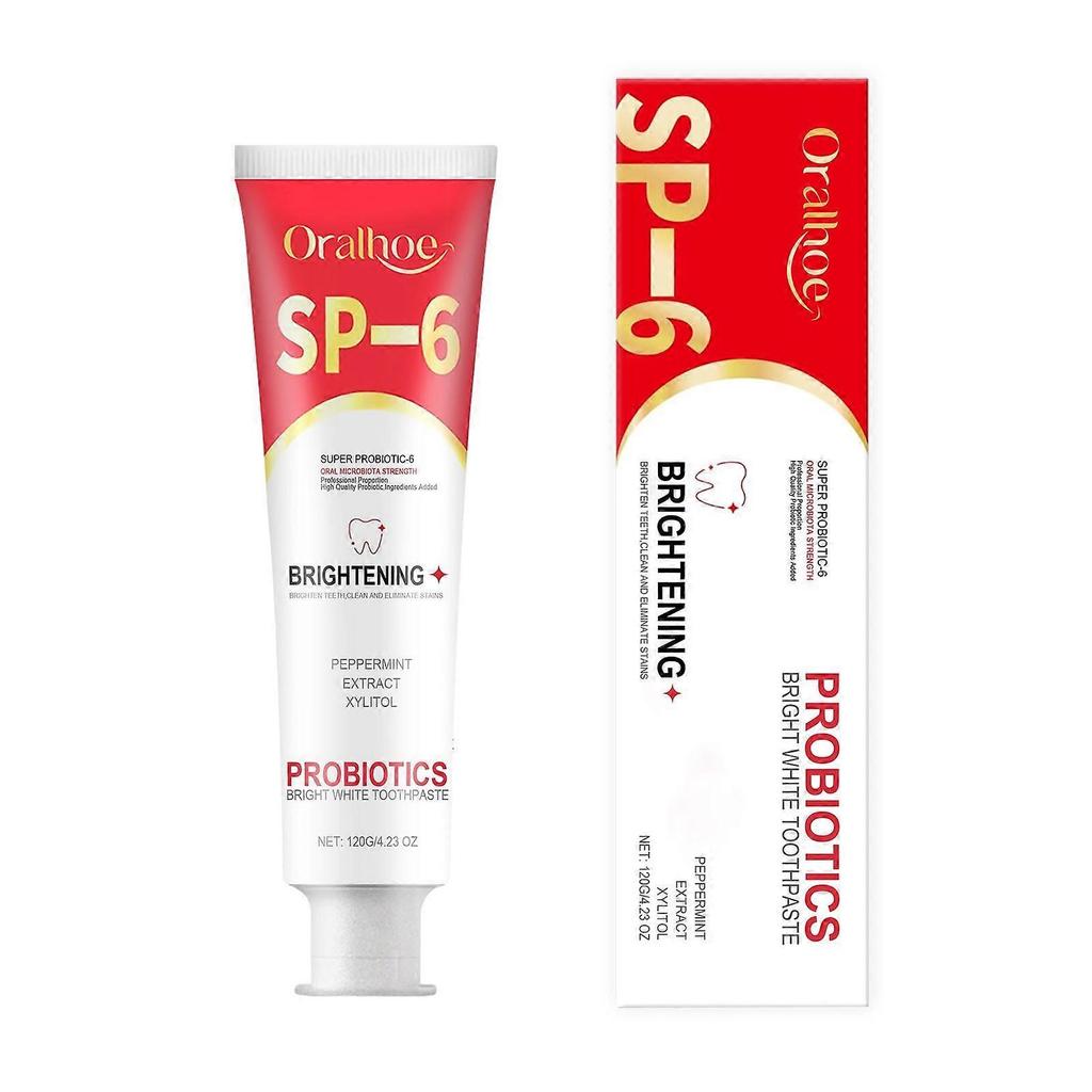Limited time!!Oralhoe Probiotic Whitening Toothpaste - Cleans Teeth, Reduces Stains, And Protects Oral Health
