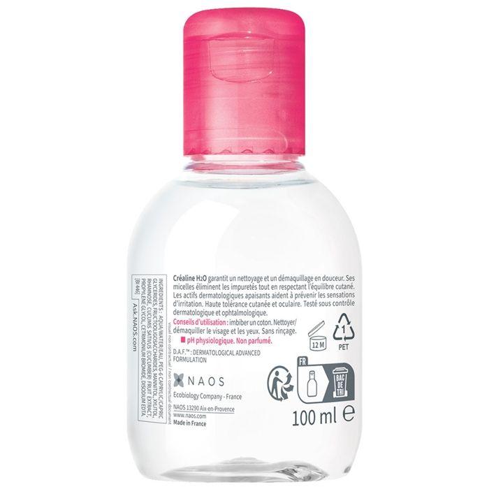 Bioderma créaline H2O eau micellaire démaquillante 100ml