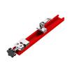 Cutting Machine Base Guide, Adjustable Circular Saw Guide Rail, Aluminum Alloy Double Locking Design Cutting Track for Precise Woodworking