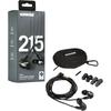 Shure SE215 Wired Earphones Translucent Black High Noise Isolation Gaming In-Ear Monitors MMCX 162cm Cable