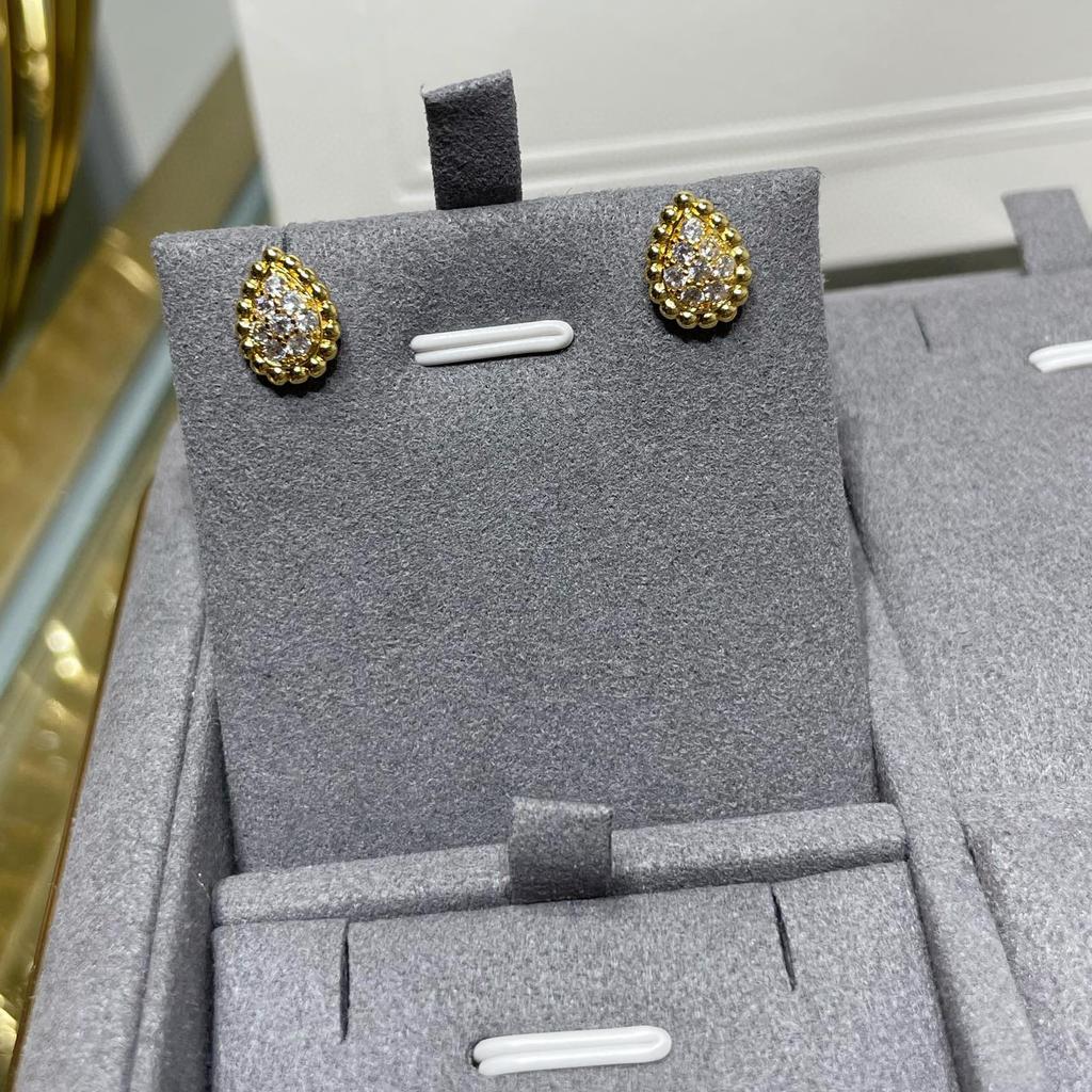 Hot Brand Vintage Earrings for Women Luxury Jewelry Fashion Water Drop Designer Eardrop Pure 925 Sliver Party Stud Earrings