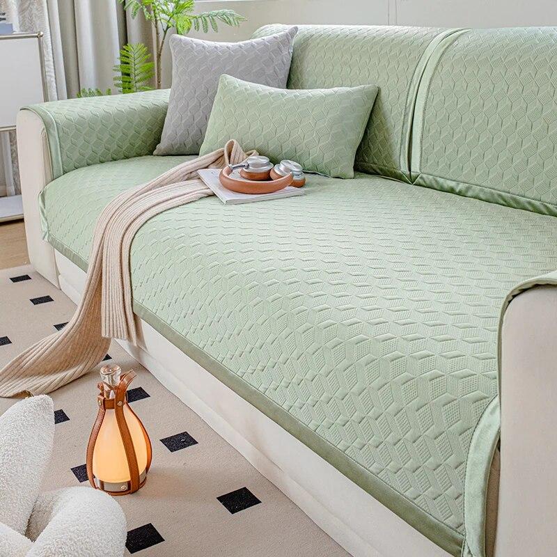 

Летний коврик для дивана из ледяного шелка, нескользящий чехол для дивана, чехлы для дивана, универсальная подушка для дивана, полотенце для домашних животных, детский коврик A 70x70cm 1pc