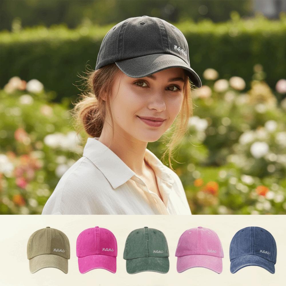 Casual Baseball Caps mama Embroidery Sun Cap Fashion Duck Tongue Hat  Women