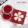 SWEETMINT Rouge Red Paletă de Farduri de Obraji Mate - Culoare Unică Naturală Iluminantă