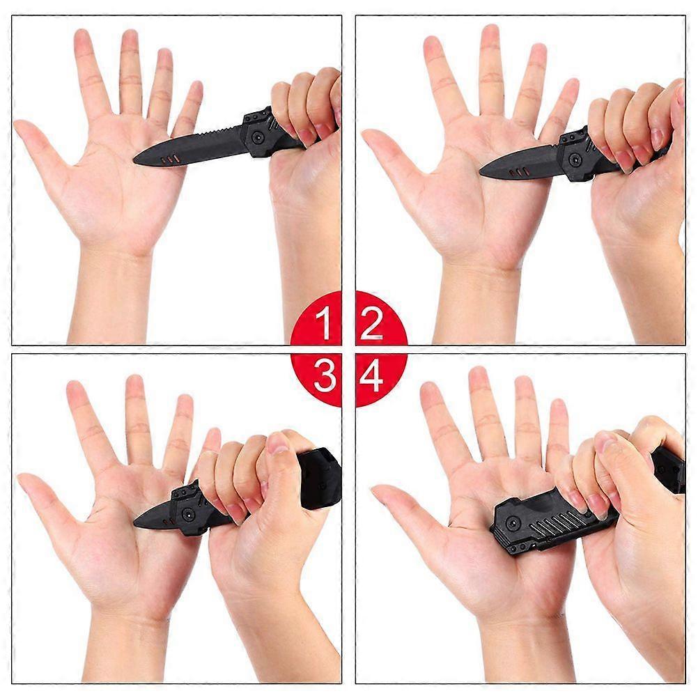 4 Stuks Intrekbare Messen Speelgoed Grappige Truc Gadget Speelgoed Verdwijnende Dolk Prop voor Halloweenfeest
