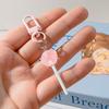 Cute Resin Candy Lollipop Keychain Mini 3D Simulation Food Key Rings For Women Girls Handbag Pendant Diy Kids Jewelry Gifts