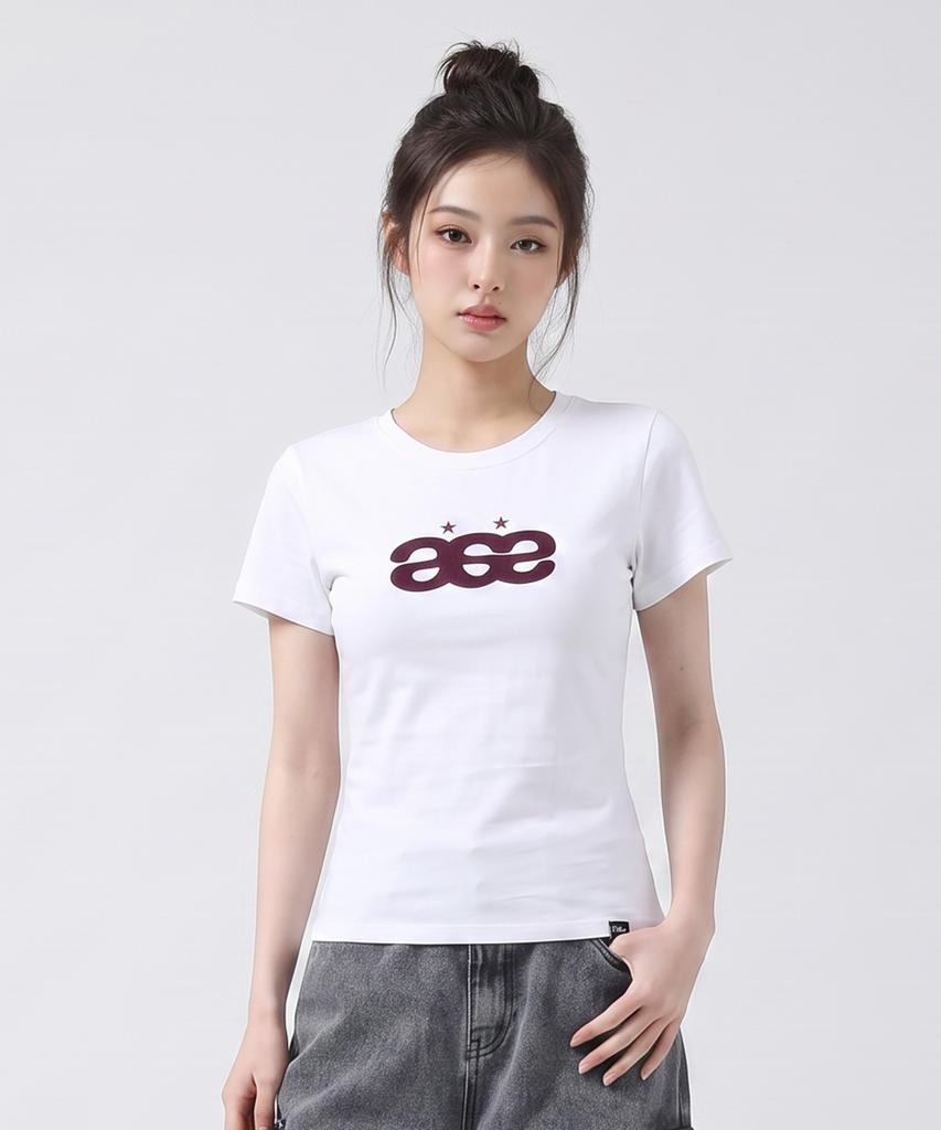 Peideu Pd Ase Slim Fit Short Sleeve T-Shirt White