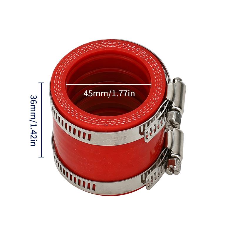 For Pwk 28 30 Koso Motorcycle Carburetor Rubber Inner Diameter 35Mm 40Mm 45Mm Adapter Inlet Pipe Pwk Carburetor Sleeve Accessory