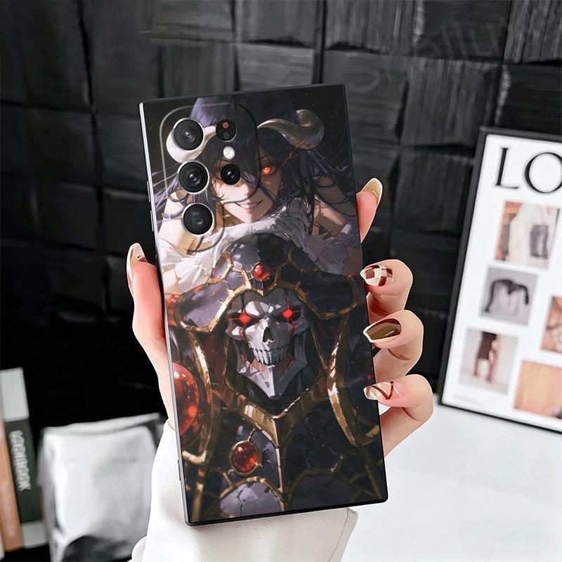 Albedo O-Overlords Anime Soft Phone Case for Samsung Galaxy S26 S25 Edge S24 Ultra S23 Plus S22 S21 FE S20 Black Cover Back Shel