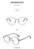 2023 Summer Ultra-Light Round Titanium Glasses with Thick Wide Rim for Myopia & Blue Light Protection - Style 2402