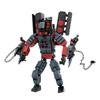 Guitar Audio Monitor King 4.0 Brick Titan New Series Skibidi Toilet ClockMan 5.0 Building Blocks Set Toys For Birthday Gift
