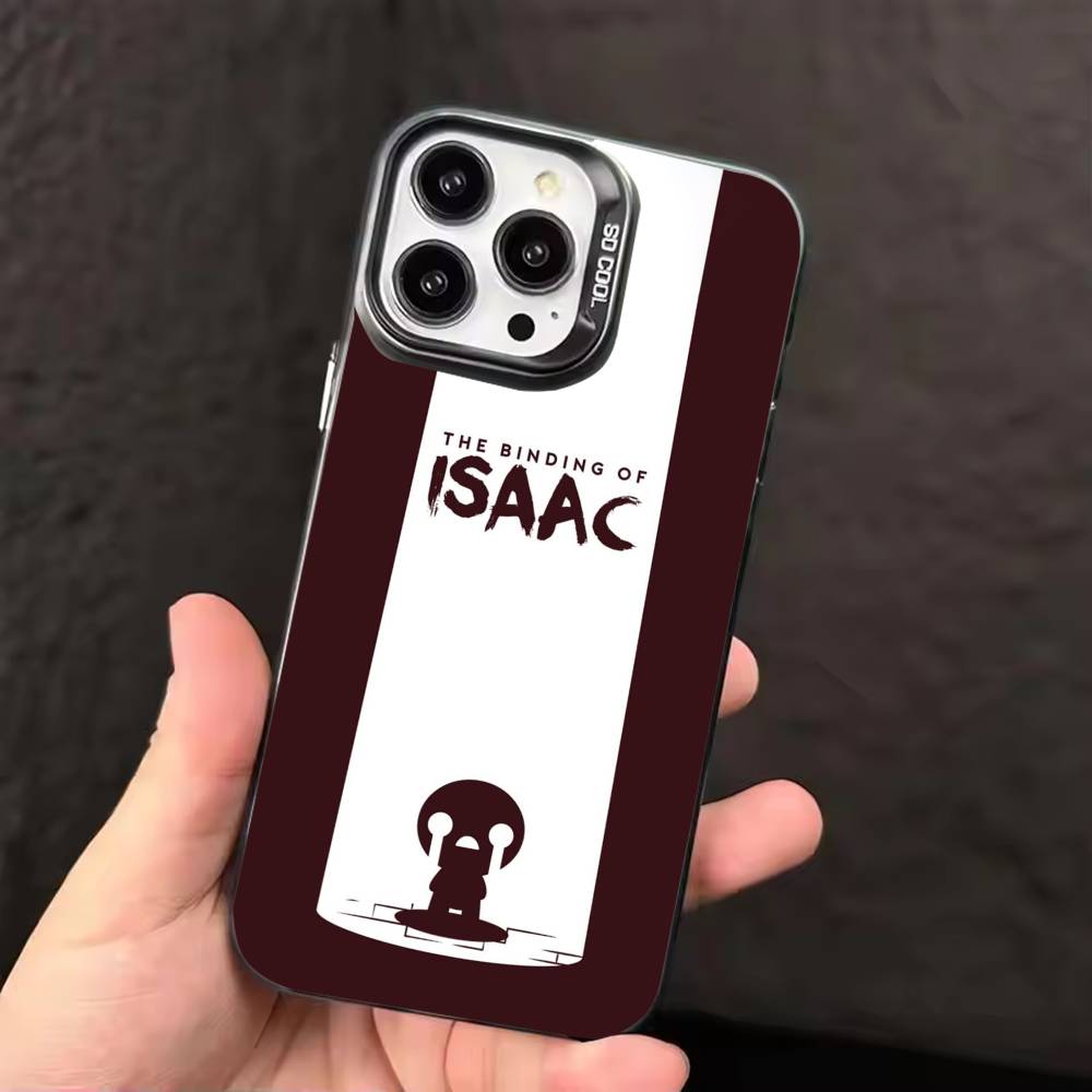 Game T-The B-Binding of Isaac  Phone Case Color Silver Shell For IPhone 17 16 15 14 13 12 11 Pro Max Plus