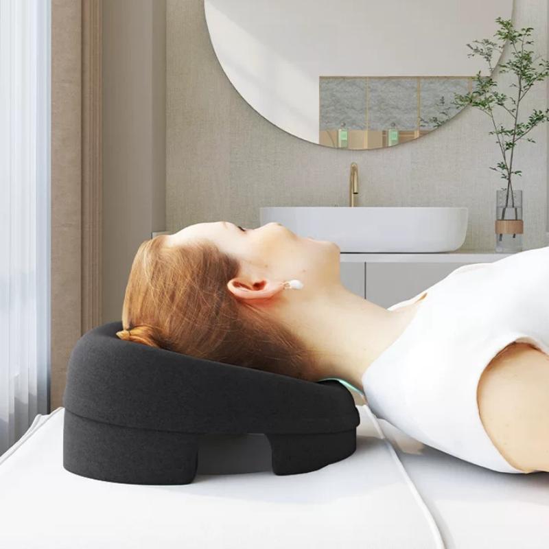 Face Down Sleeping Pillow Memory Sponge Beauty Pillows Office Nap Pillow Breathable Massage Pillows Ergonomics Relaxing Pillow