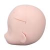 Blank Doll Head for 112 Ball Jointed Doll DIY Makeup Exquisite Removable Plastic Cement Doll Head