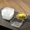 100Pcs Square Moon Cake Trays Mooncake Packaging Box Without Cover Food Container Holder Gold Plastic Cake Box For Cookie