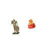 Nordic Knight Resin Figurine Abstract Art Ornament Sculpture for Desk Cabinet Office Table