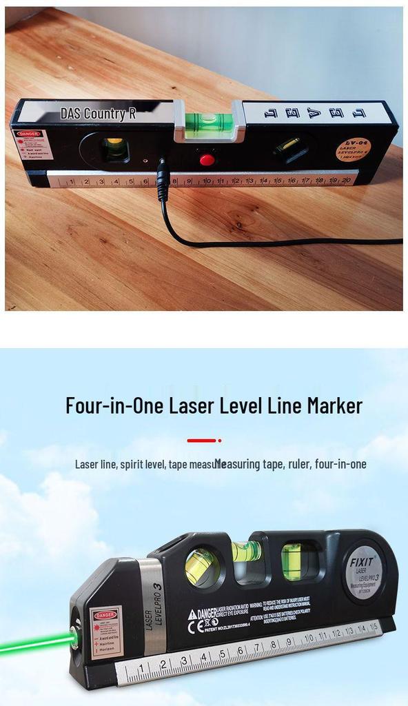 High Precision Infrared Cross Line Laser Leveling Tool