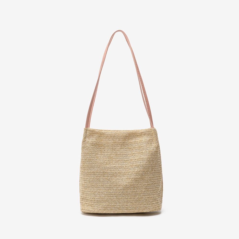 Summer Straw Weave Bag Beach Women's Tote Bag New Straw Shoulder Bag  Travel