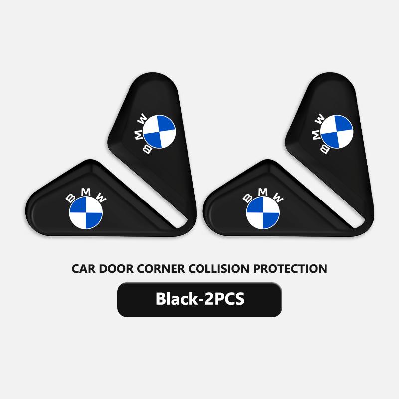 FA4Car Door Corner Bumper Guards Triangle Decals Scratch Protection For BMW M Sport M2 M3 M4 M5 M6 E46 E90 E60 F10 F20 E87 X3 X6