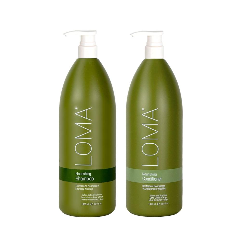 

LOMA Nourishing Shampoo + Conditioner 1L Set