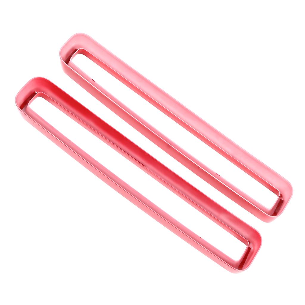 2 Pcs Front Grille Cover Trim Car Adaptations Replacement for     2015‑2021